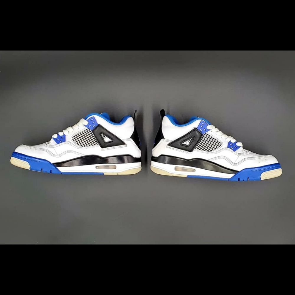 Air Jordan Retro 4 Gs Youth Sneaker, "Motorsport "